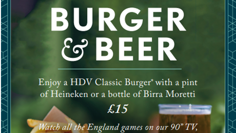 Hotel Du Vin World Cup offer