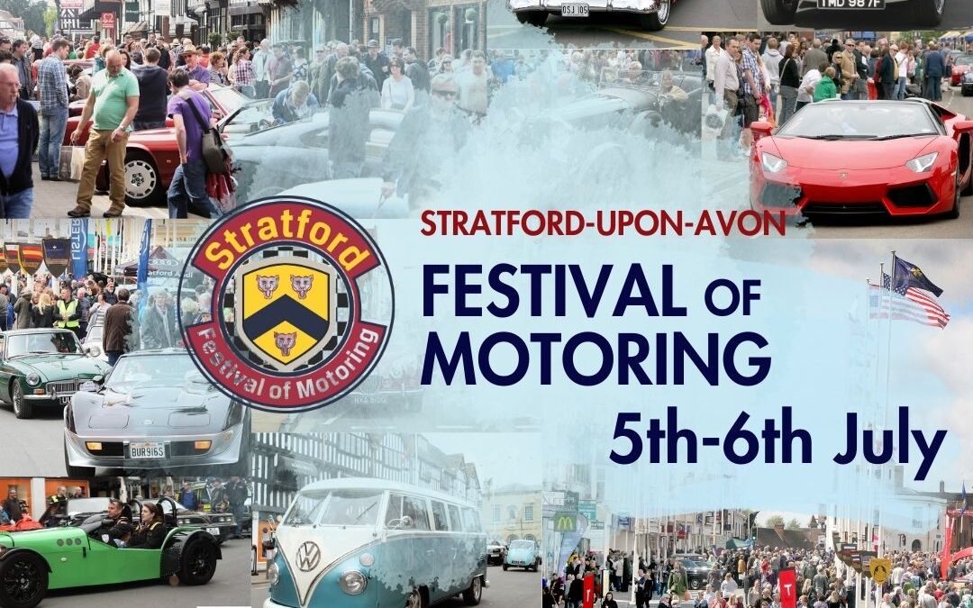 Festival of Motoring comes to town 5th and 6th July